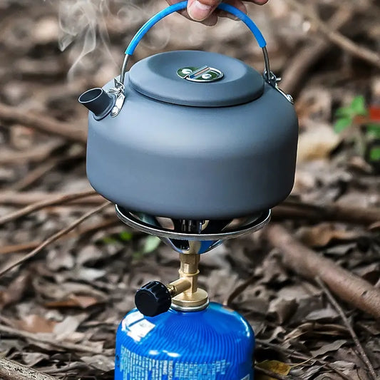 Trangia with gas stove burner